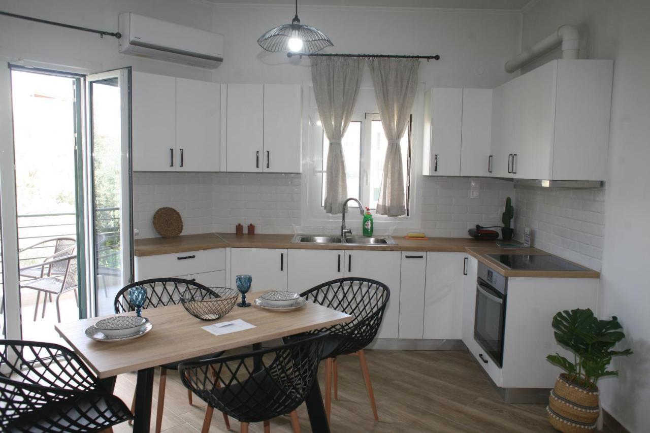 LefkádaAeraki Houseアパートメント エクステリア 写真